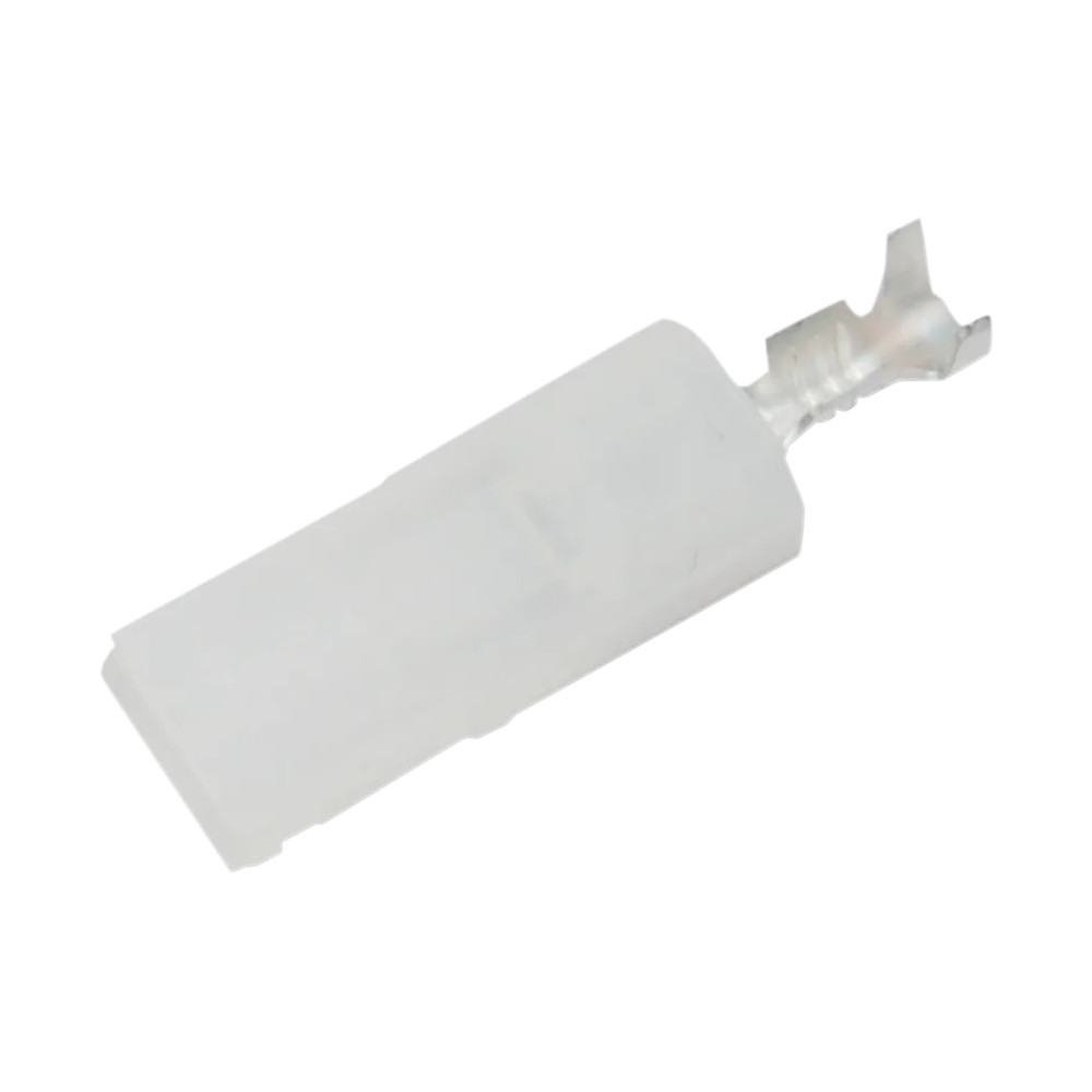Conector tipo OEM — 1 pin, hembra, Amp, blanco