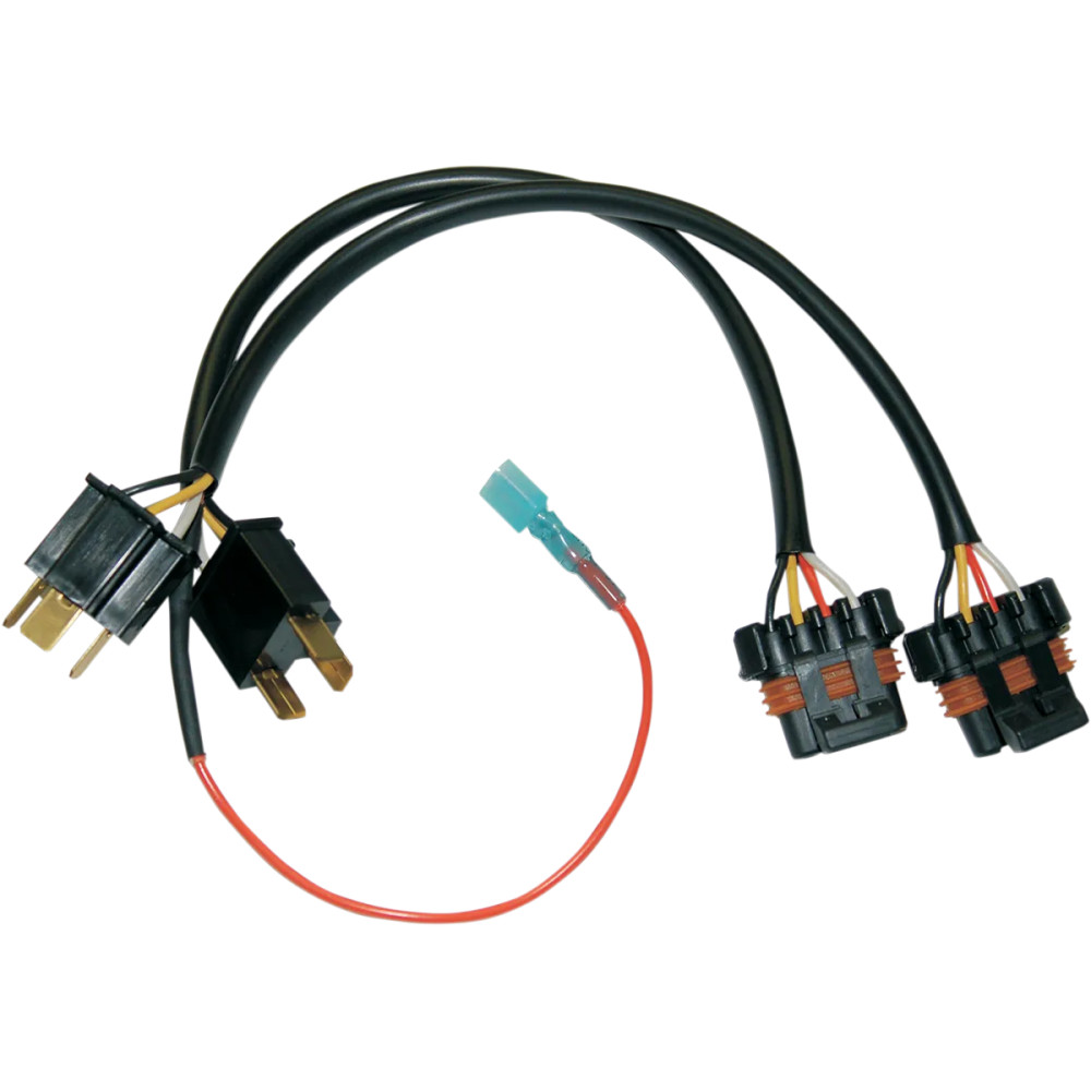 LED Headlamp Adapter Harness — 30.5 cm (12") cable, Black LED Headlamp Adapter Harness — 30.5 cm (12") cable, Black