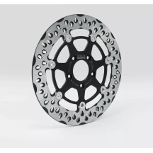 FTK Series Brake Rotor — 300 mm (11.8 in), 5.0 mm, Two-piece (Floating), Black