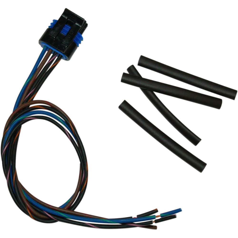 Arnés de cableado con pigtail — 457 mm (18\"), conector Delphi de 2 pines, Negro