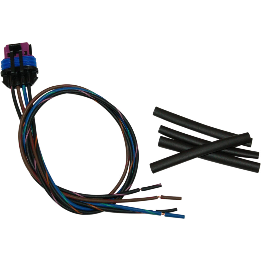 Wiring Harness with Pigtail — 457 mm (18"), 4-pin, Black Wiring Harness with Pigtail — 457 mm (18"), 4-pin, Black