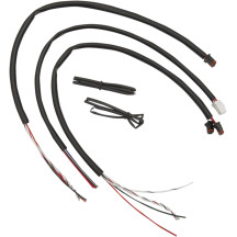 Kit de cableado de extensión para manillar — cable de 19-1/2", Harley Davidson®, negro