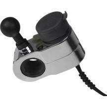 Dual USB Port Charger with 1" Ball Mount