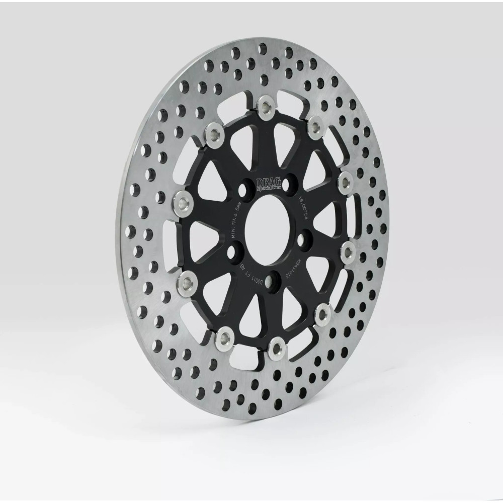 Rotor de freno FT Series — 300 mm (11,8"), 7,0 mm, Dos piezas (flotante), Negro