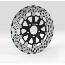 Rotor de freno serie FTK — 300 mm diámetro exterior, 7.0 mm grosor, dos piezas (flotante), negro