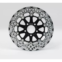 Rotor de freno serie FTK — 300 mm diámetro exterior, 7.0 mm grosor, dos piezas (flotante), negro