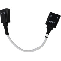 TriBar Eliminator Harness — 20 cm (8") wire, fits Harley-Davidson®