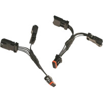 Front End Lighting Y-Connectors — Front turn signal, pair