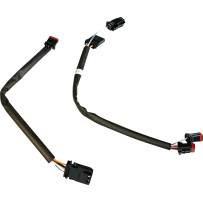 Handlebar Extension Wire Kit — 10.2 mm (4") , Harley-Davidson, Black