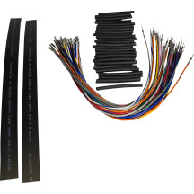 Kit de cableado de extensión para manillar — 12" (30,5 cm), Negro, Harley Davidson®