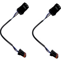 Front Turn Signal Extension Harness — 4" (10.2 mm), JAE connector, for Harley-Davidson®