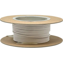 Cable GXL de cobre — 16 AWG, 7.6 m (25'), blanco