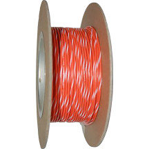 Bobina de cable de color OEM — 20 AWG, 30,5 m, naranja
