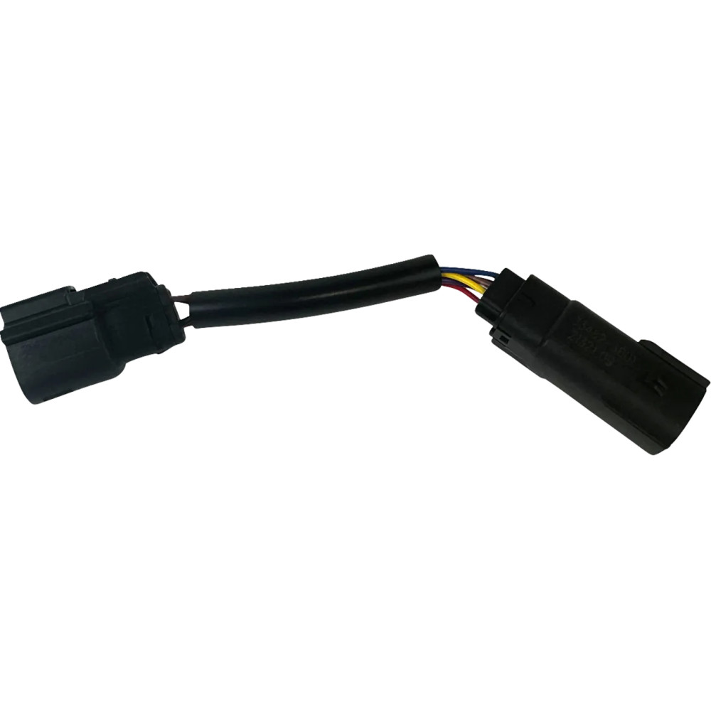 Adaptador de guardabarros trasero — Molex de 6 pines, negro, compatible con Harley Davidson®