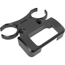 T-Bar Gauge Mount for M8 Softail — 32 mm (1-1/4"), Black Anodized