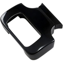 Fat Bob Gauge Mount — 38 mm (1-1/2\") handlebar, Black