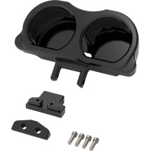 Soporte dual para relojes para risers de alto rendimiento — Negro