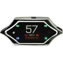 MLX-5000 Series Universal Gauge — 0-255 mph calibration, 2" L, 4.5" W