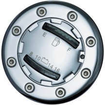 Informer LED Fuel/Battery Gauge — Chrome