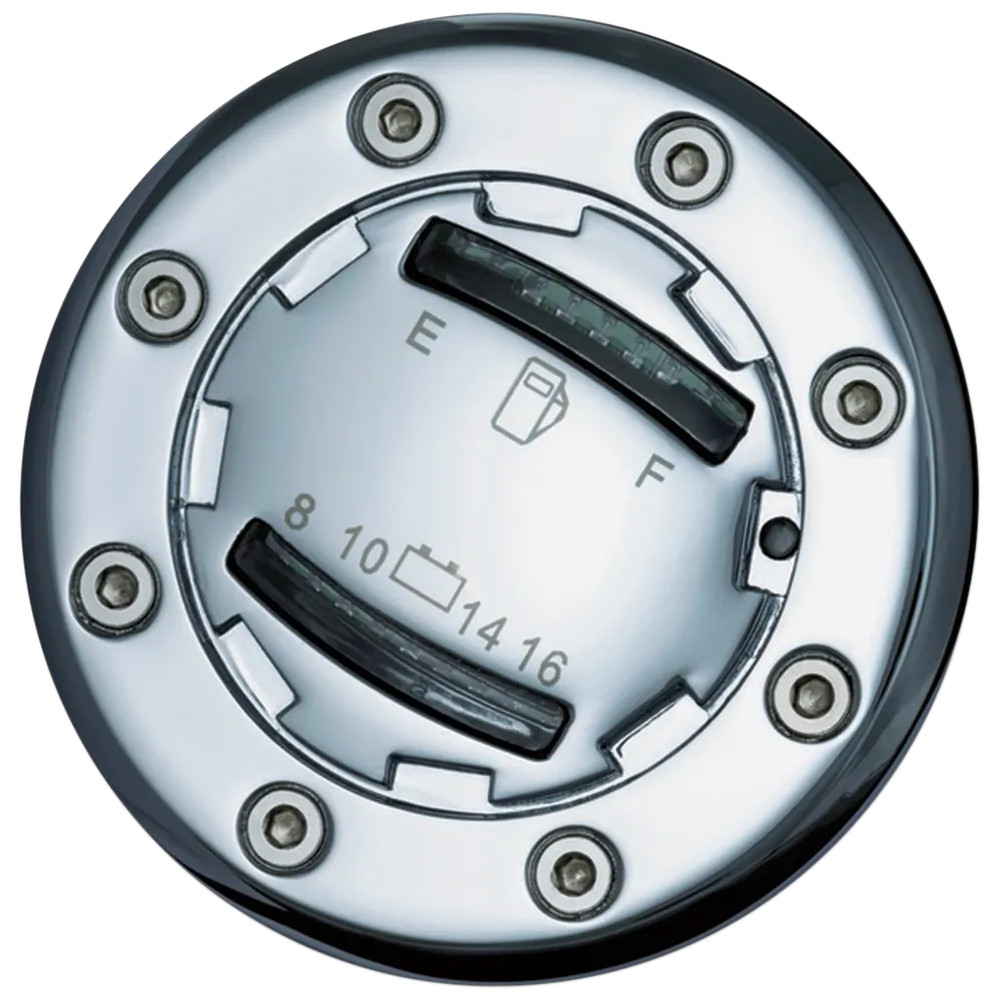Informer LED Fuel/Battery Gauge — Chrome Informer LED Fuel/Battery Gauge — Chrome