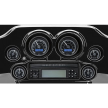 MVX-8K Series Analog/Digital Gauge Kit — Face Color Black, Gray, Model 8604KGK