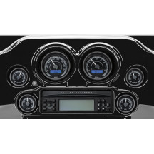 MVX-8K Series Analog/Digital Gauge Kit — Face Color Black, Gray, Model 8604KGK