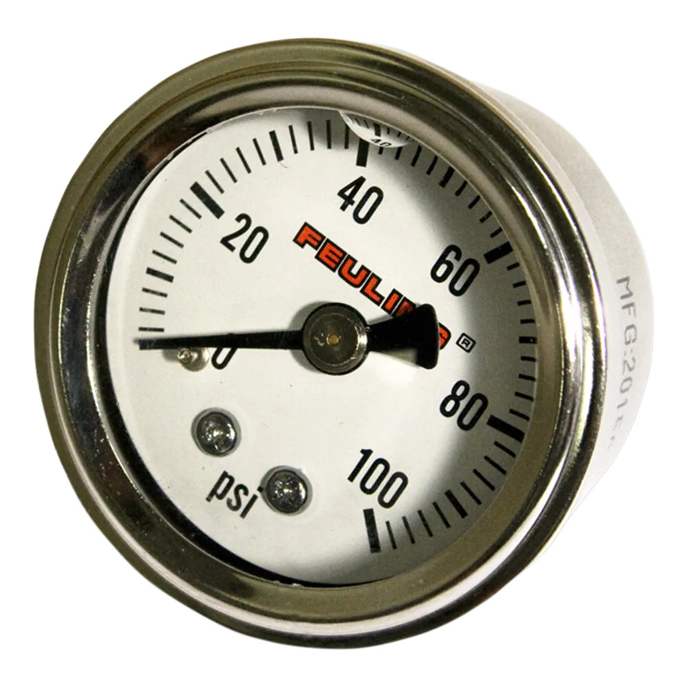 Oil Pressure Gauge — Back Port