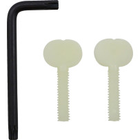 Plástico de repuesto Road King — 53,5 cm (21") alto, 58,5 cm (23") ancho, 24 cm (9-1/2") abertura faro, Transparente