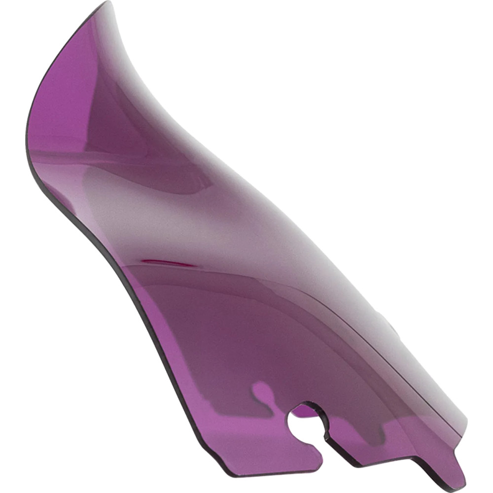 Parabrisas deportivo Kolor Flare™ — 16.5 cm (6-1/2 in), Púrpura