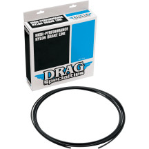 Tubo de freno de nailon universal 3/16" O.D. a granel — 25' (7.6 m), Negro