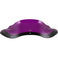 Kolor Flare™ Windshield — 20.5 cm (8 in), detachable, purple