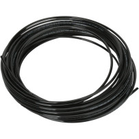 Universal Bulk 3/16" O.D. Nylon Brake Line — 3/16" O.D., 15.2 m (50'), Black