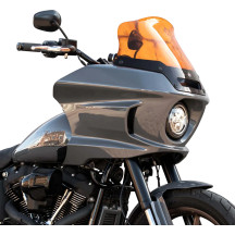 Kolor Flare™ Sport Windshield — 20.5 cm (8\"), detachable mount, orange