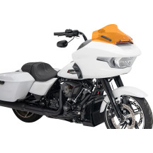 Parabrisas Kolor Flare™ Ice — 10" de altura, naranja, desmontable