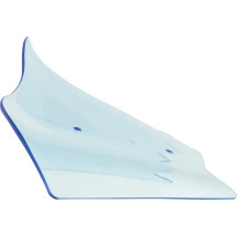 Kolor Flare™ Ice Windshield — 8" (20.5 cm), Blue