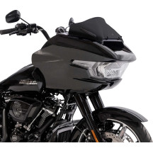 Sport Flare™ Windshield — 8" height, Black, Detachable mount