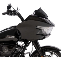Sport Flare™ Windshield — 8" height, Black, Detachable mount