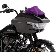 Kolor Flare™ Sport Windshield — 8" height, detachable mount, Purple