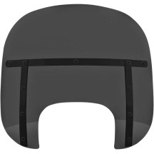 Parabrisas Memphis Fats — 33 cm (13"), negro
