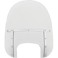 Memphis Fats Windshield — 19", Clear