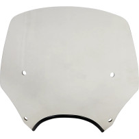 El Paso Sportshield — 15 in height, 9 in headlight cutout, 20 in width, Gray