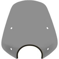 Del Rio Sportshield Windshield — 15" x 19", Black Smoke