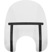 Memphis Slim Windshield — 15" (38 cm), Clear, Cruiser