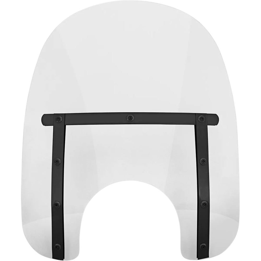 Memphis Slim Windshield — 15" (38 cm), Clear, Cruiser