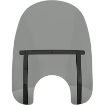 Parabrisas Memphis Slim — 17", Negro, Ahumado