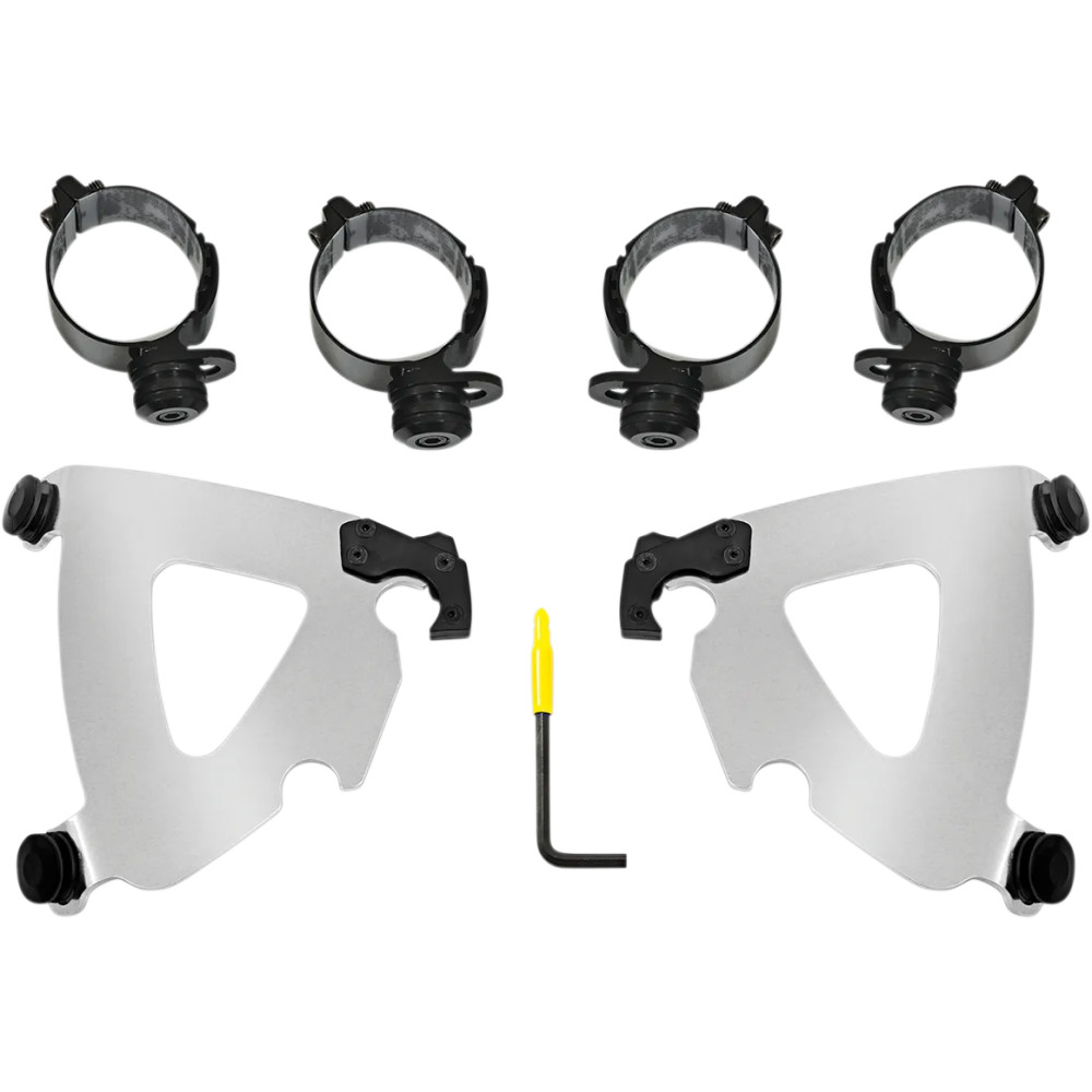 Road Warrior Trigger-Lock Mount Kit — Polished Road Warrior Trigger-Lock Mount Kit — Polished