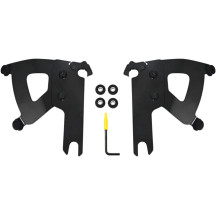 Road Warrior Trigger-Lock Kit de montaje — Negro, carenado para Road Warrior