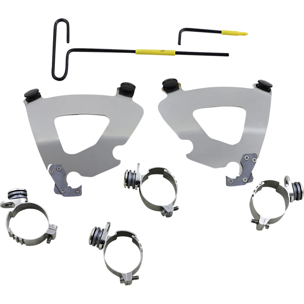 Gauntlet Fairing Trigger-Lock Kit de herrajes — Gauntlet Fairing, Pulido