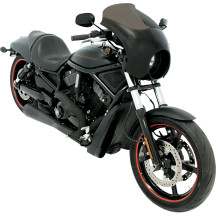 Bullet Fairing — 18" H, 17.5" W, Black