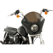 Gauntlet Fairing — Gloss black, smoked windshield